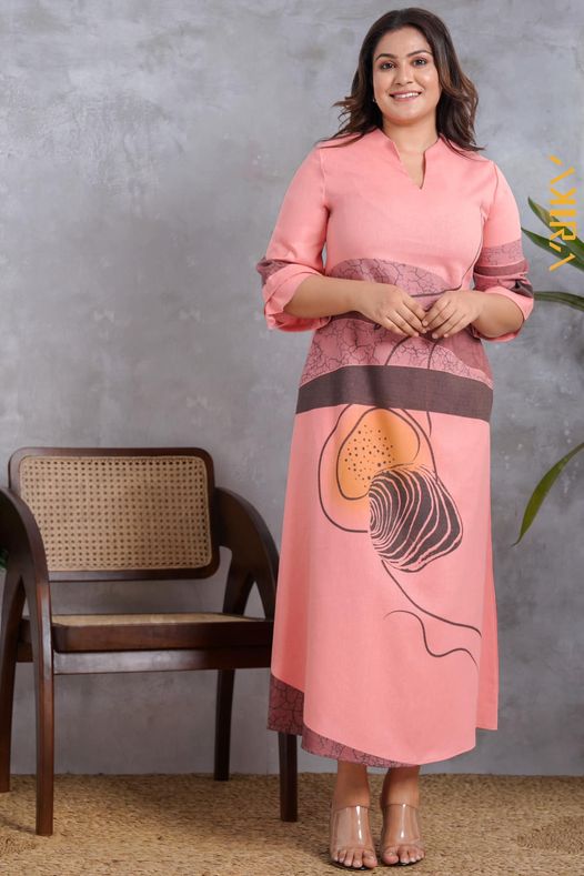 Amelia Print Designer Dress