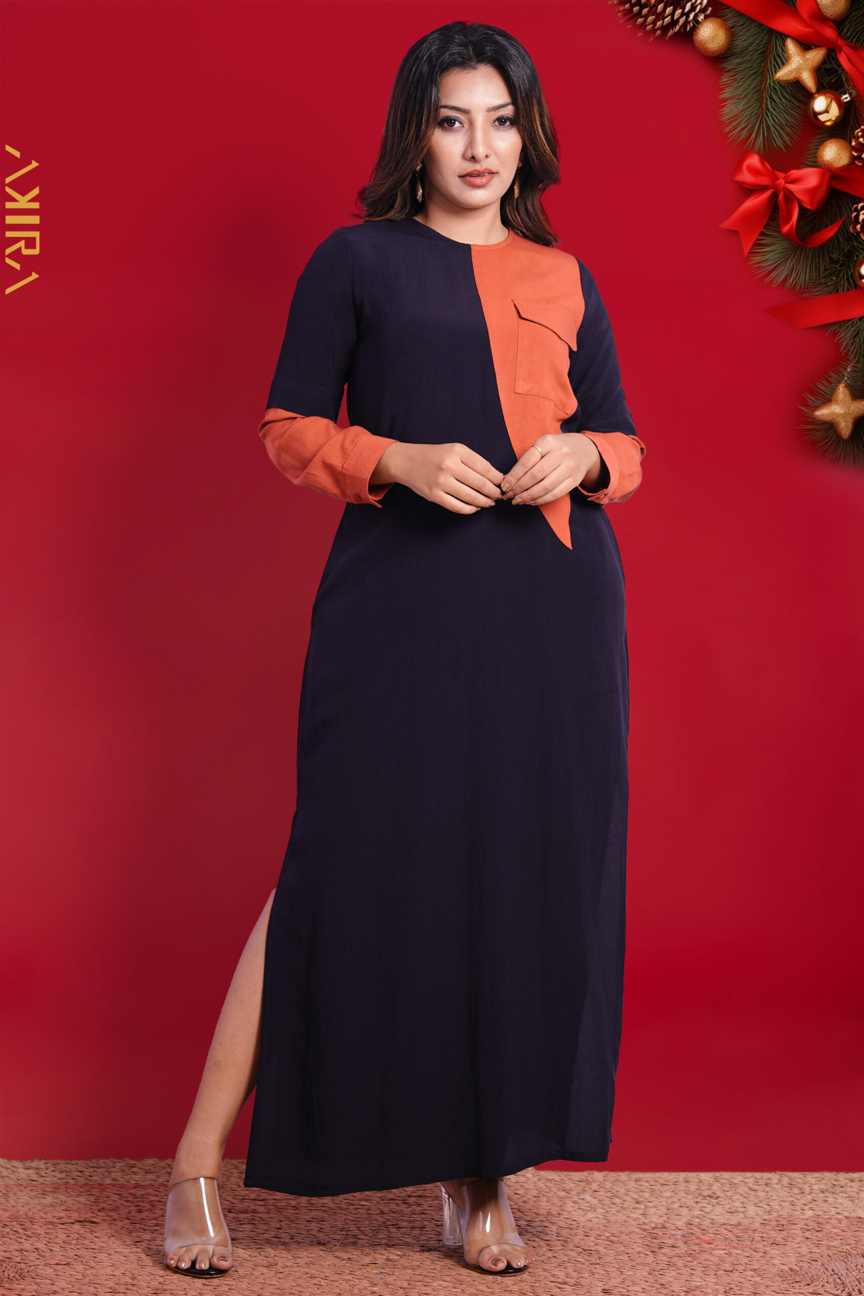 Sapphire Elegance wow Dress