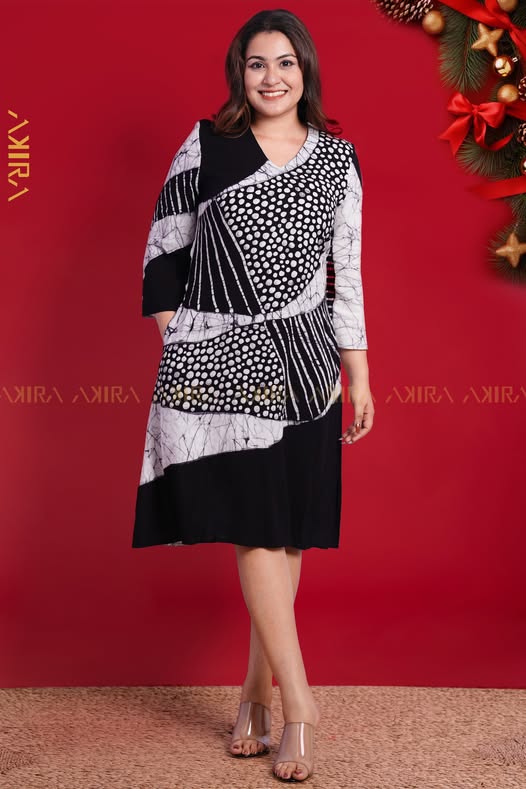 Liona Elina Batik Party Dress