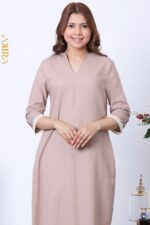 Faye Linen Elegant Dress