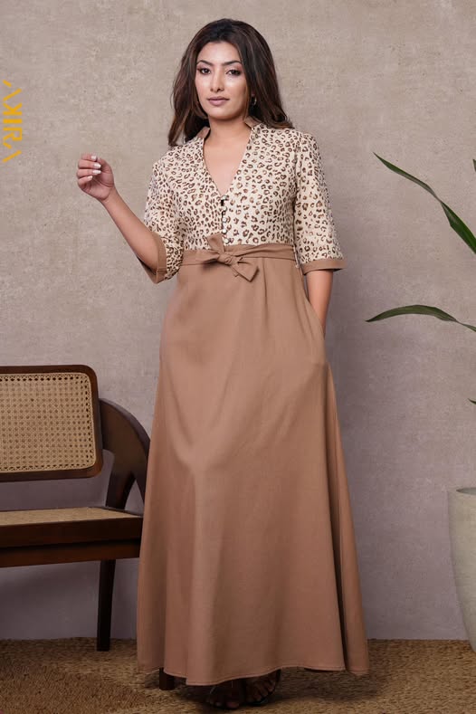 Serenity Satin Designer Dress