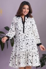 Indigo Vines Dress