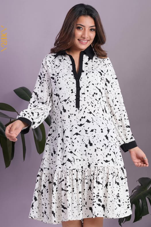 Indigo Vines Dress