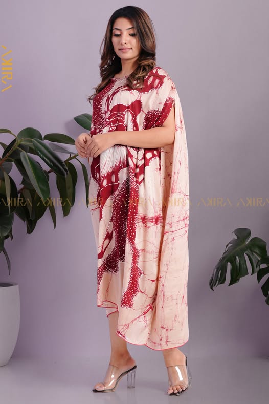 Strawflower Silk Designer Dress