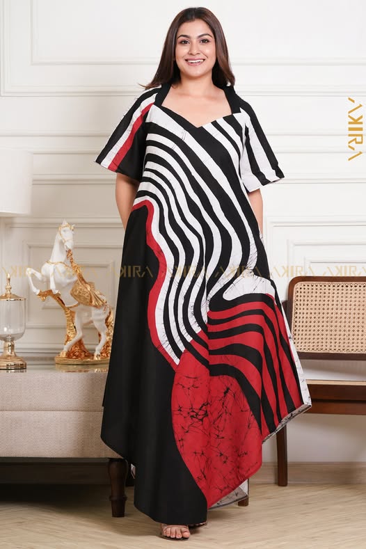 Royal Elite Batik Luxe Dress