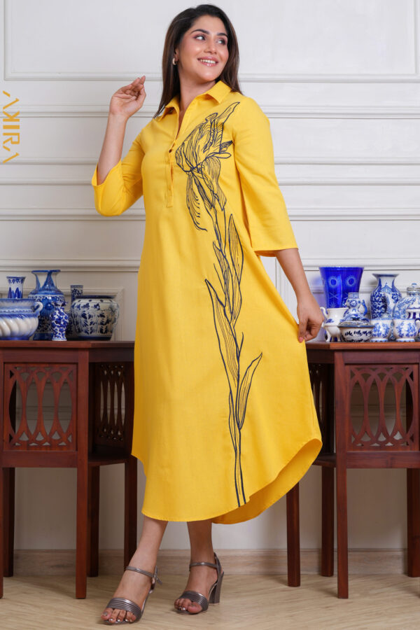 Evening Flora Dress