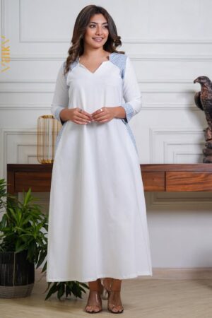 Sapphire Allure Elegant Dress