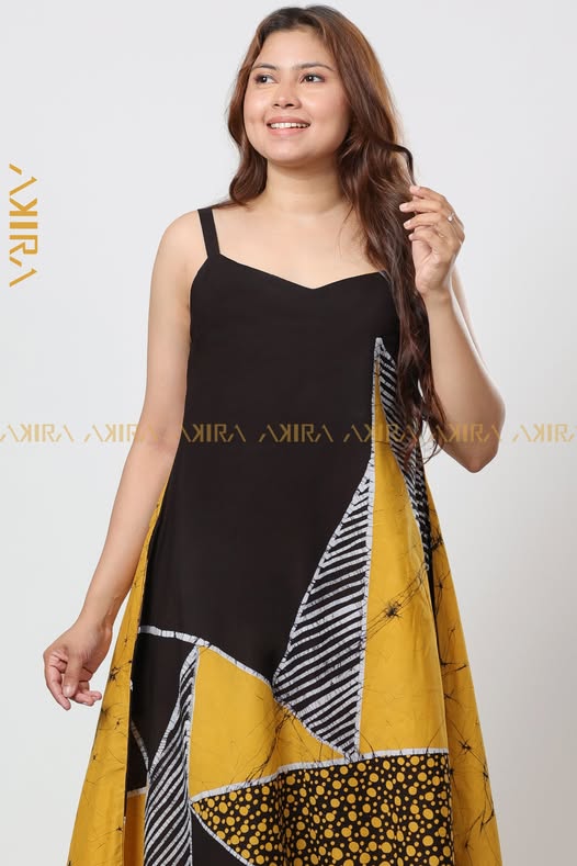 Clara Pattern Batik Dress