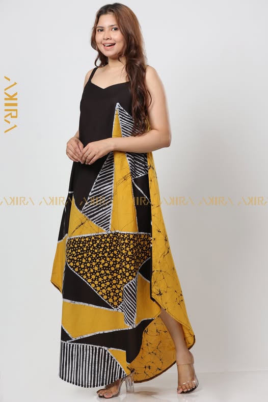 Clara Pattern Batik Dress