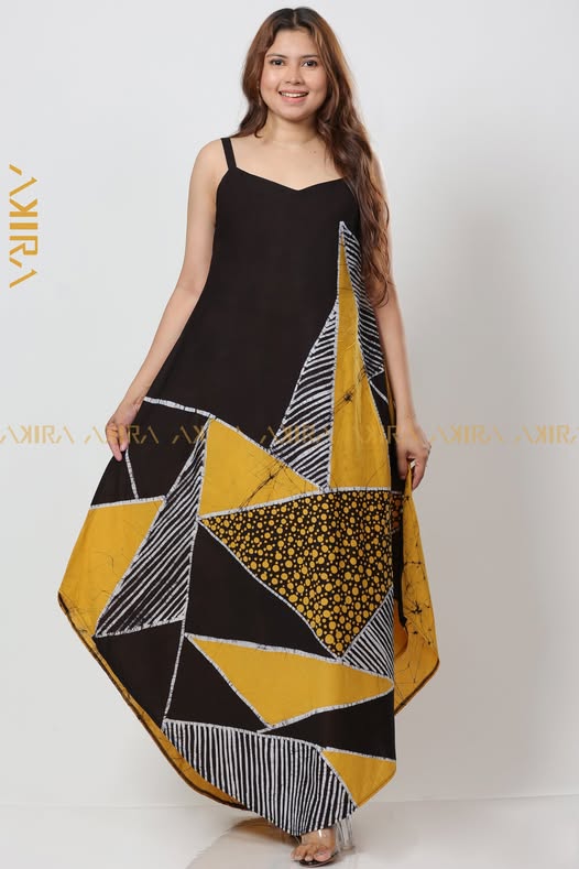 Clara Pattern Batik Dress