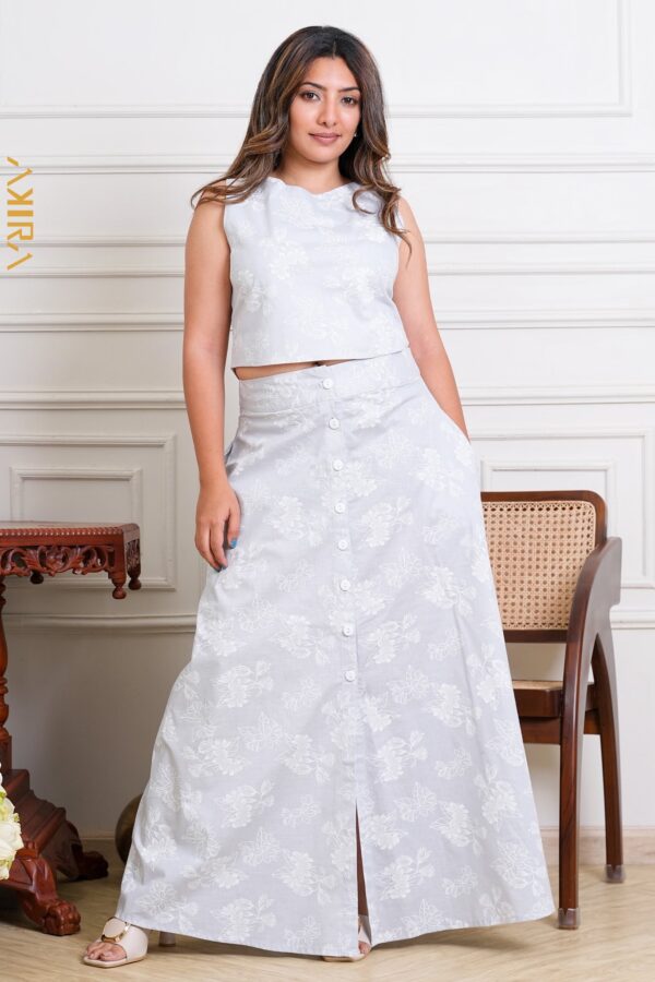 Diana Designer skirt and Top