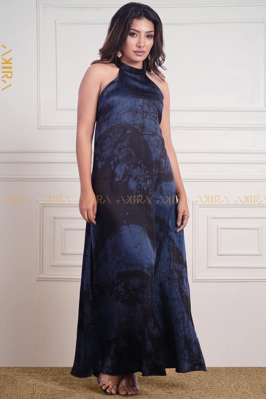 Marigold Dream Silk Party Dress