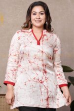 The Shine May Batik Silk Top