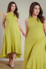 Gardenic Linen Dress