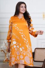 Stephanie Silk Designer Party Dress