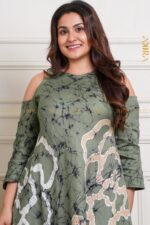 Avalora Batik Elegant Flora Dress