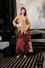 Secret Bloom Designer Batik Dress