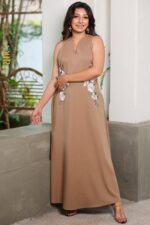Lotus Lupine Elegant Dress
