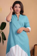 Saffron lris Elegant Dress