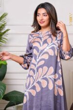 Butterfly Designer Silk Party Dress