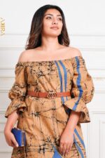 Under Blue Flora Batik Dress