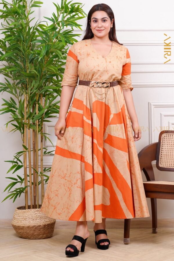 Saffira batik elegance dress .