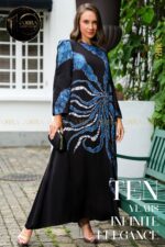 Emorla luxe silk party dress