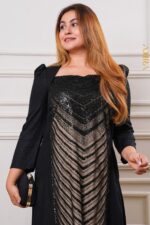 Glided grace elegant party dress