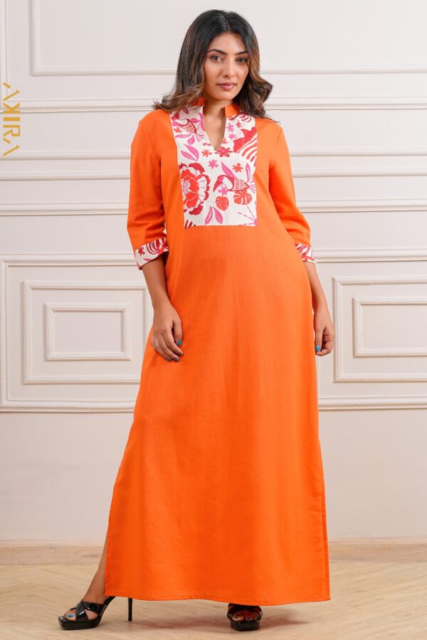 Ivory elegant dress