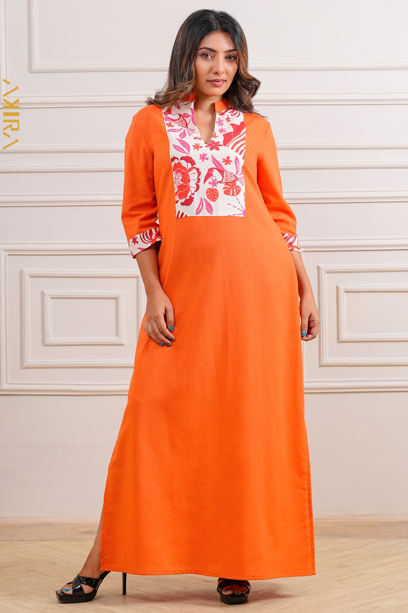 Ivory elegant dress
