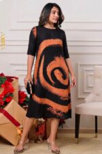 Amyra Exclusive – Silk Party Dress