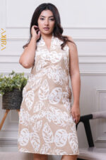 Golden Flora Dress