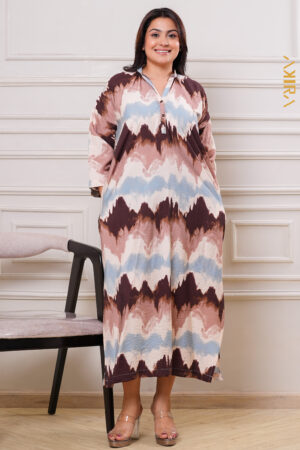 Calm Indigo Dress