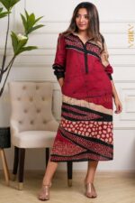 Serantily twine batik designer dress