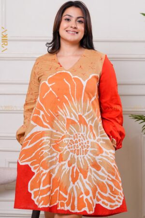 Elizabeth eleganze batik dress 1