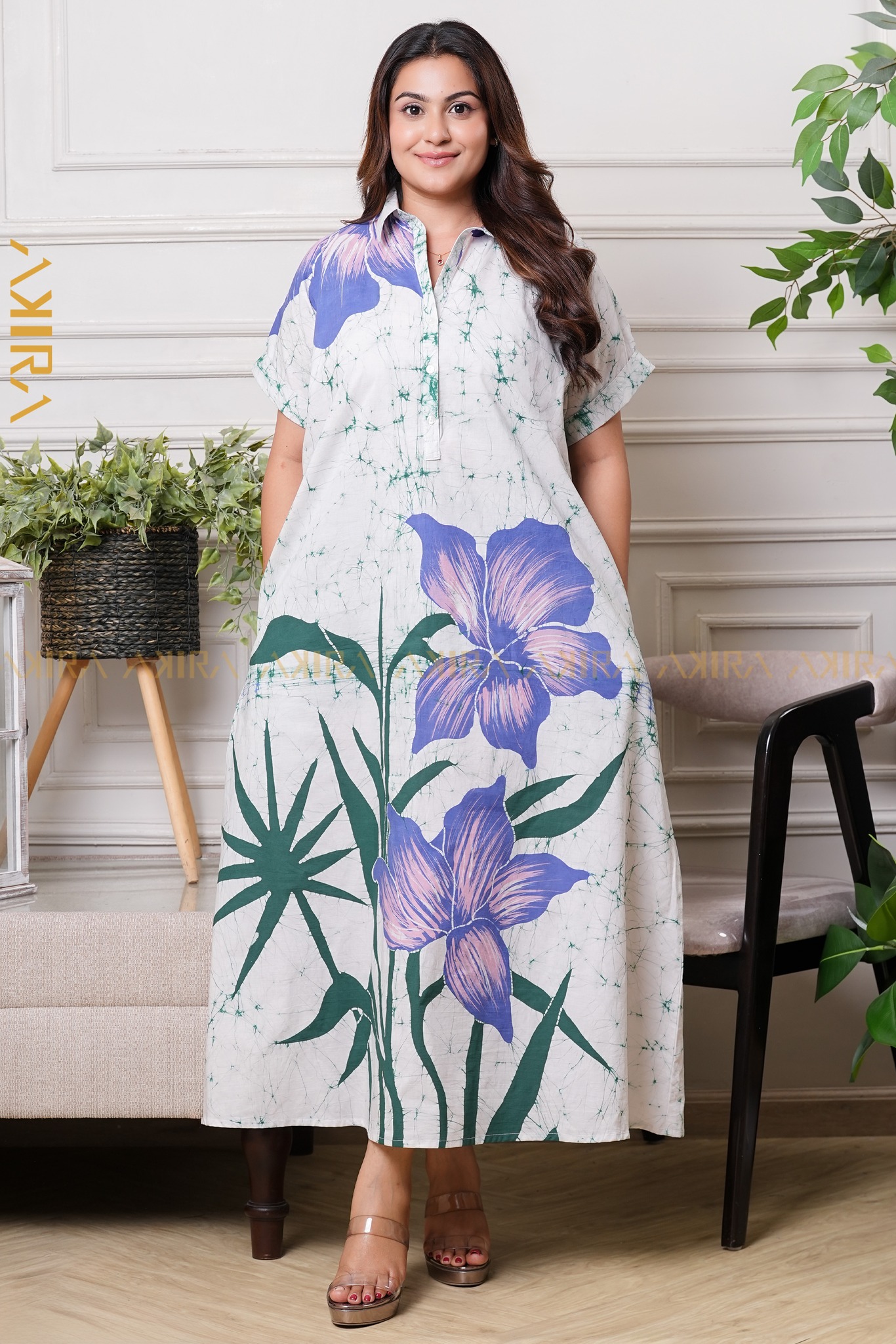 Jasmine Aura Batik Dress