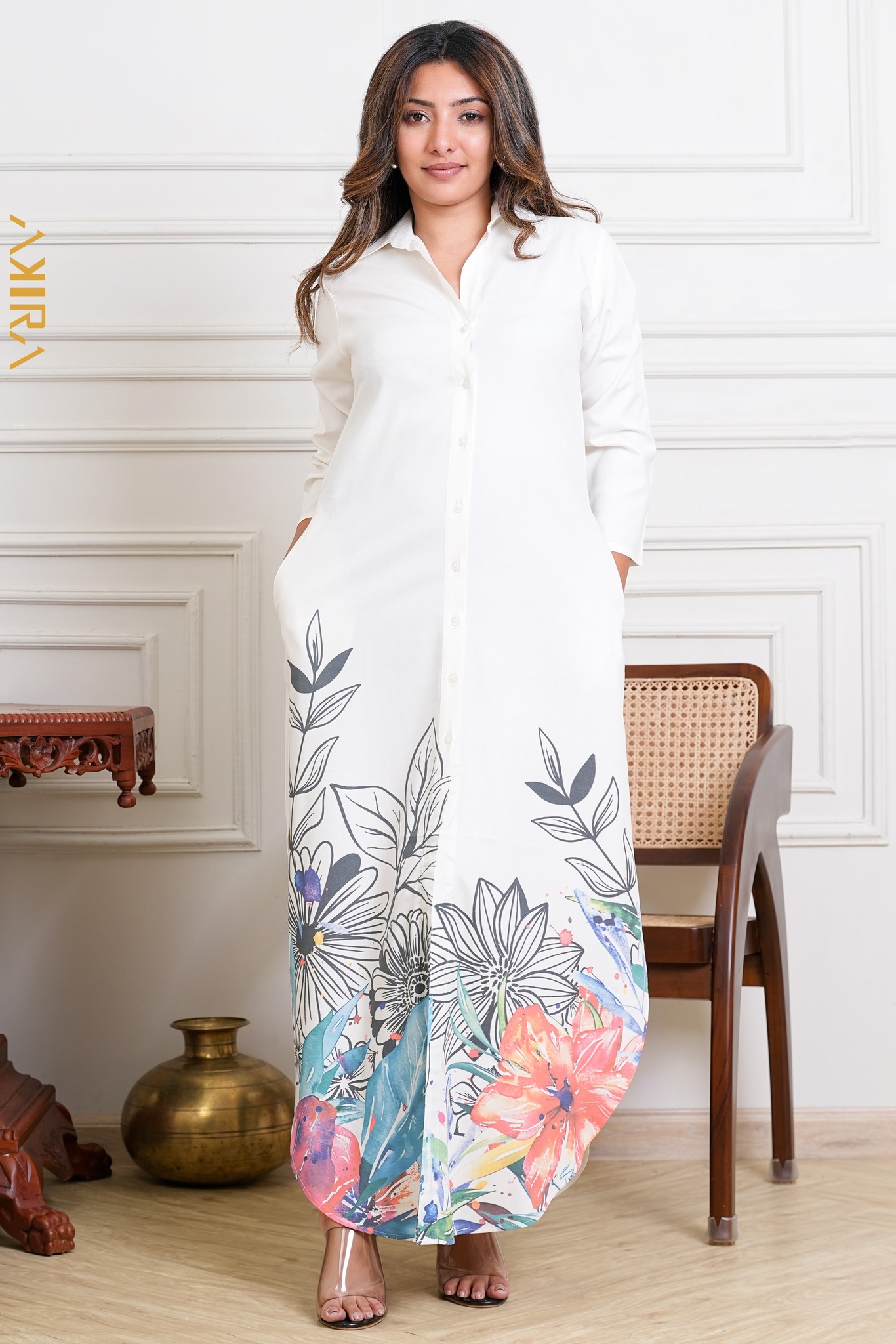 Veronica Flowery Elegant dress 1